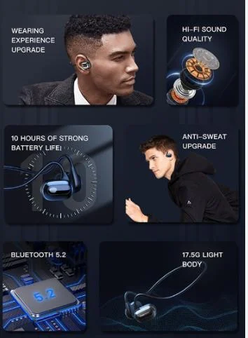 Audífonos inalámbricos Recci REP-W63 Bluetooth 5.2