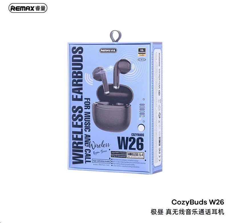 Audífonos inalámbricos Remax CozyBuds W26