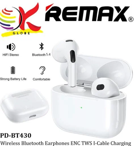 Audífonos inalámbricos Remax PD-BT430 con ENC