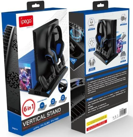 Base iPega PG-P4009 6 en 1 para PS4
