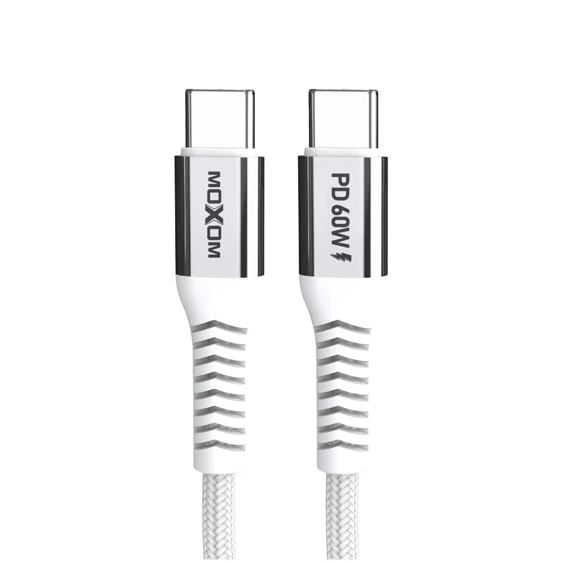 Cable USB-C a USB-C MOXOM MX-CB235 de 60W trenzado