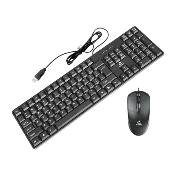 Combo de teclado y mouse JEQANG JK-1905 USB