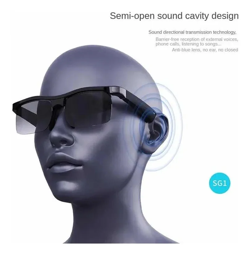 Gafas con parlantes Bluetooth Celebrat SG1