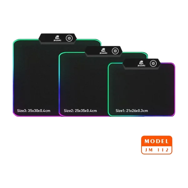 Mouse pad RGB JEQANG JM-112 antideslizante