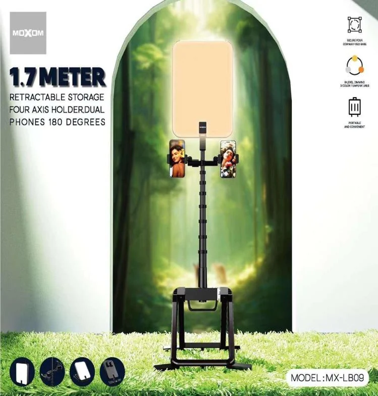 Panel de luz MOXOM MX-LB09 con soporte de 1,7 m