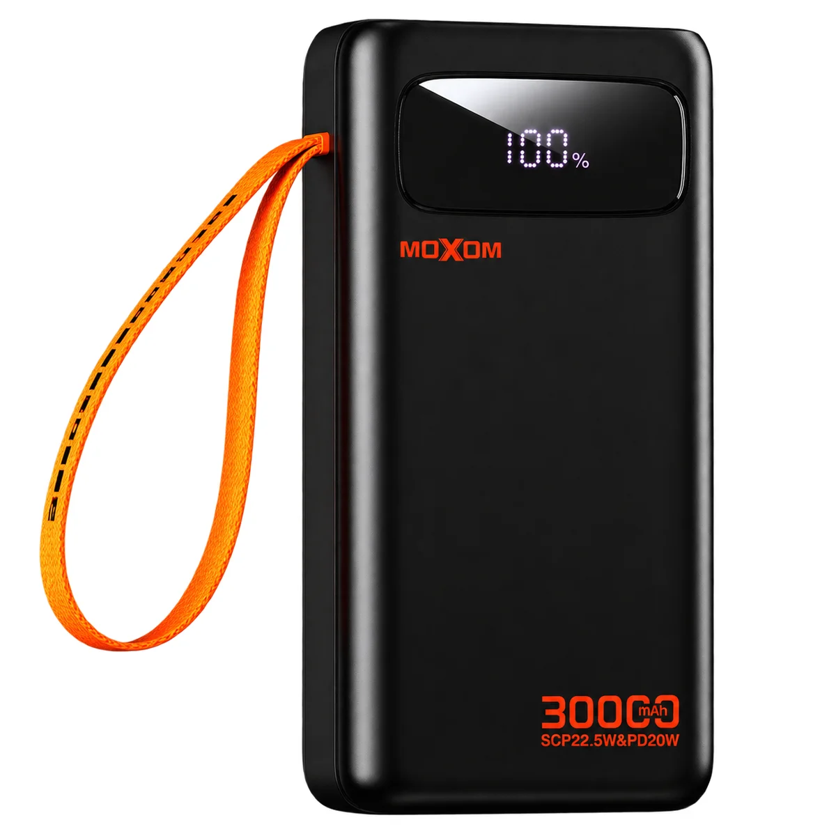 Power bank MOXOM MX-PB170 de 30.000 mAh con linterna