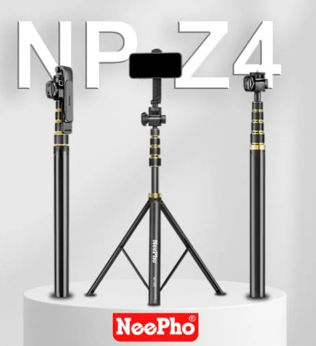 Trípode NeePho NP-Z4 telescópico con control