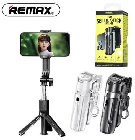 Trípode selfie Remax P80 con control remoto